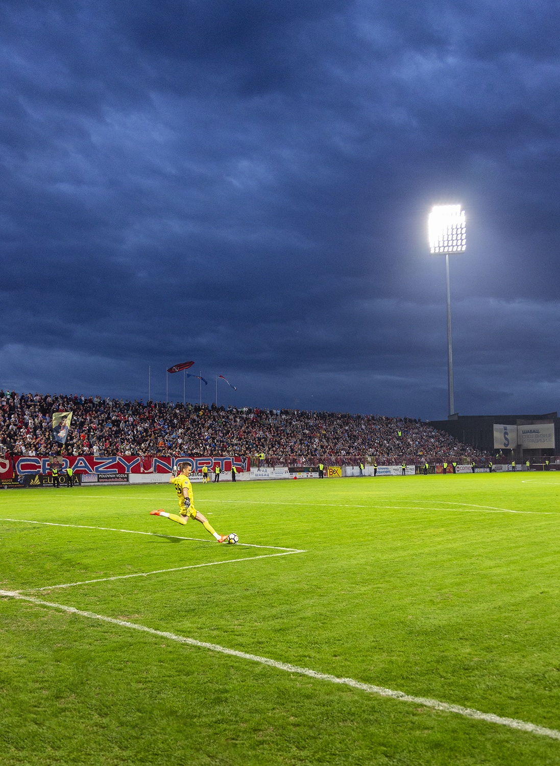 Mačva football stadium - BUCK high quality LED lighting