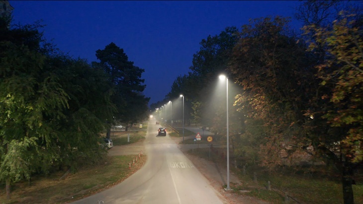 Street lighting and safety of traffic and people - BUCK lighting