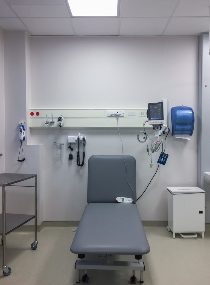Patient room in Limerick hospital