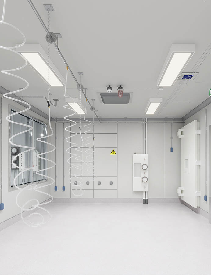 Освещение для чистых помещений