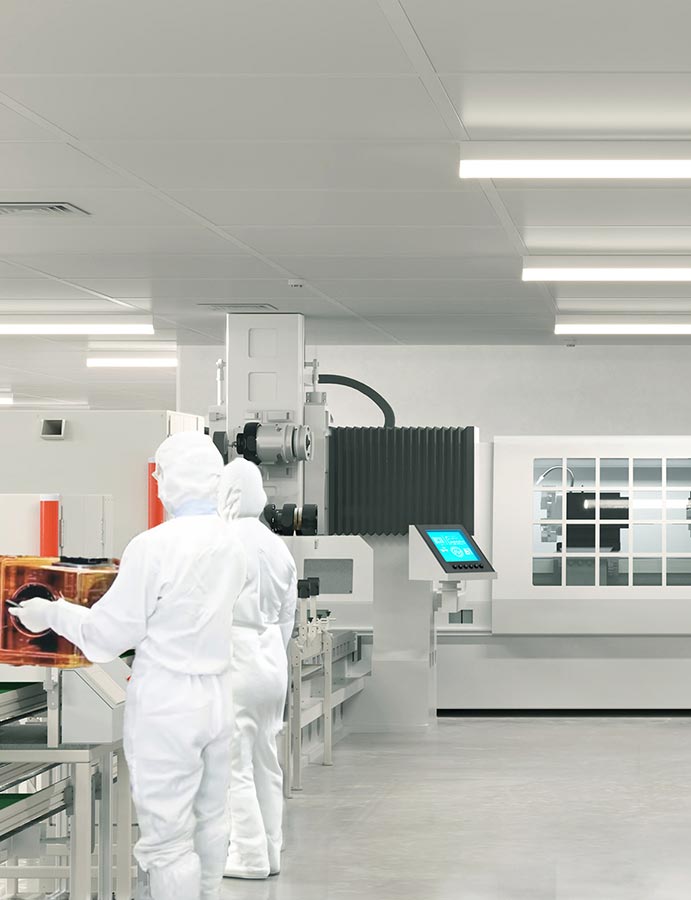 Освещение для чистых помещений